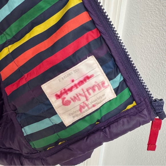 Purple Kids Puffer Jacket (Primary Brand - Size 6/7) - Picture 3 of 8